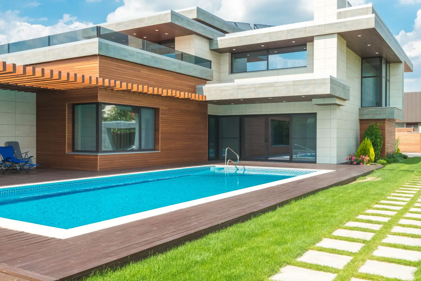 Swimming pool built in Bostobrick, NSW